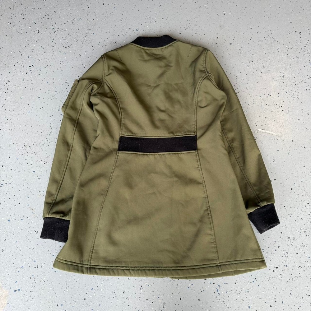 Olive green bebe women's bomber jacket - Picture 5 of 7